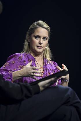 Sophia Bendz, General Partner at Cherry Ventures, pictured at the Slush 2022 Startup Event in Helsinki, Finland on November 17, 2022. Helsinki Finland Copyright: xEmmixKorhonenx LKKTF20221117154621GSUA