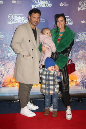 Ryan Thomas and Lucy Mecklenburgh attend the Hyde Park Winter Wonderland 2022 VIP Preview Night in London. NOVEMBER 17th 2022 CMYx22482