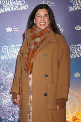 Kirstie Allsopp attends the Hyde Park Winter Wonderland 2022 VIP Preview Night in London. NOVEMBER 17th 2022 CMYx22482