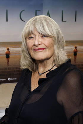Journalist Alice Schwarzer poses at the NRW premiere of the film Alice , made on the occasion of the 80th birthday of Alice Schwarzer, the front figure of the German womens movement, at the ODEON cinema Cologne, 22 11 2022 NRW Germany Copyright: xChristophxHardtx