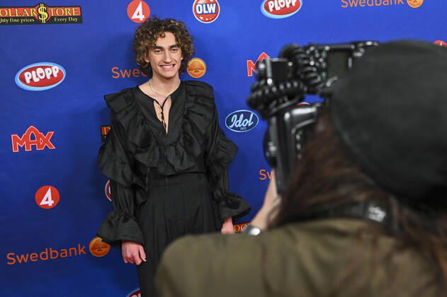 STOCKHOLM 20221125 One of the years finalists, Albin Tingwall, arrives at Friday nights final in Idol Stockholm Sweden skiing x10090x,  Copyright: xClaudioxBresciani TTx IDOL 2022 FINAL