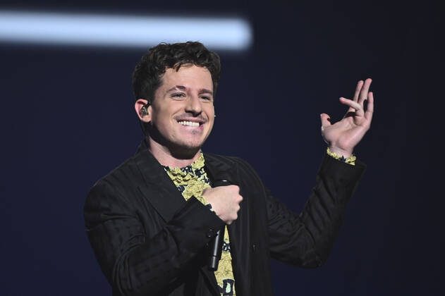 STOCKHOLM 20221125 Charlie Puth is a guest artist during Friday nights final of Idol in Tele2 Arena Stockholm Sweden x10090x,  Copyright: xClaudioxBresciani TTx IDOL 2022 FINAL