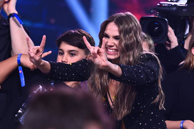 STOCKHOLM 20221125 Nike Sellmar wins Friday nights final in Idol in Tele2 Arena Stockholm Sweden x10090x,  Copyright: xClaudioxBresciani TTx IDOL 2022 FINAL