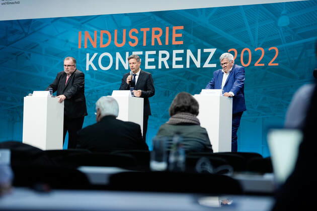 Industry Conference 2022 in Berlin Current, 29 11 2022, Berlin, Dr Robert Habeck, Federal Minister for Economic Affairs and Clim