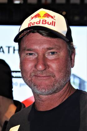 Bjorn Dunkerbeck is a former Danish Dutch professional windsurfer With 42 world championship titles, he is one of the most successful professional athletes in the world Photo Dunkerbeck as a guest at the sporting goods trade fair Ispo 2022, organized by Messe Muenchen