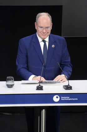 Prince Albert II of Monaco at the presentation of the 15 German Sustainability Award 2022 at the Maritim Hotel Düsseldorf, 02 12 2022 Foto:xF.xKernx xFuturexImage