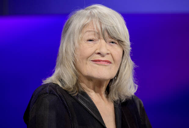 Talkshow Maischberger Alice SCHWARZER , Journalist and Author , 29 11 2022 Alice SCHWARZER , Journalist and Author , 29 11 2022