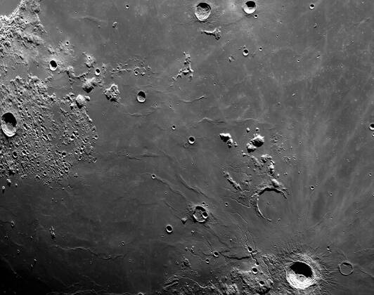 Cameras mounted on the crew module of the Orion spacecraft captured these views of the Moon s surface on December 5, 2022, the 20th day of the Artemis I mission. The spacecraft made its second and final close approach to the Moon before its returned powered flyby burn. NASA  WAX2022120701 NASA