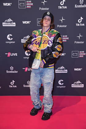 T Low Thilo Panje at the 1live Krone 2022 in the Jahrhunderthalle in Bochum on 08 12 2022