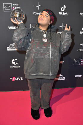 Zoe Wees at the 23 award ceremony of the 1Live Krone 2022 in the Jahrhunderthalle Bochum, 08 12 2022 Foto:xN.xKubelkax xFuturexImage