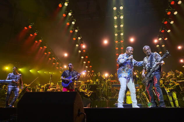 Kool The Gang live at Night of the Proms 2022 at ZAG Arena Hannover, 08 12 2022 Foto:xU.xStammx xFuturexImage