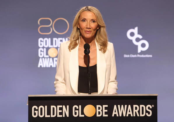 BEVERLY HILLS, CA - DECEMBER 12: Mayan Lopez, at the 80th Annual Golden Globe Awards Nominations at The Beverly Hiltons in Beverly Hills, California on December 12, 2022. Copyright: xFayexSadou MediaPunchx