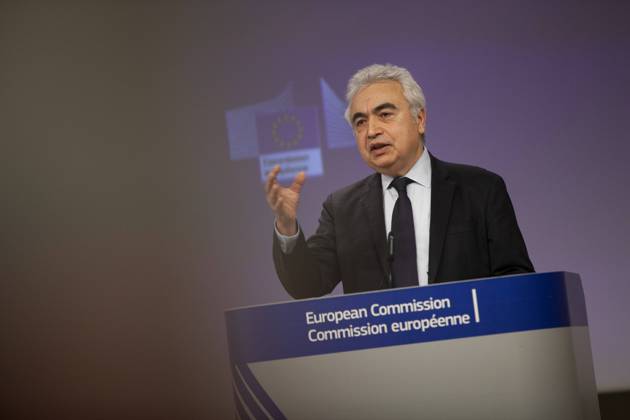 Ursula Von Der Leyen and the Director of the International Energy Agency, Fatih BIROL, held a joint press conference today on gas supplies for 2023.  NicolasxLandemardx xLexPictorium LePictorium_0271393