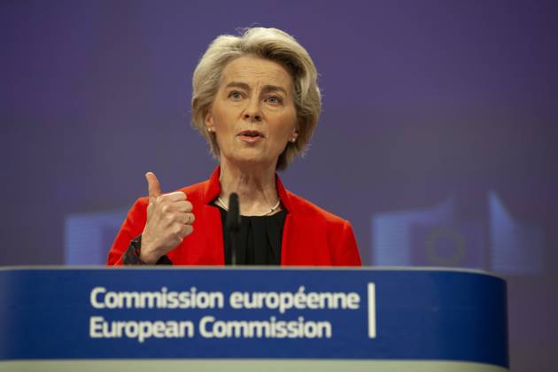 Ursula Von Der Leyen and the Director of the International Energy Agency, Fatih BIROL, held a joint press conference today on gas supplies for 2023.  NicolasxLandemardx xLexPictorium LePictorium_0271347