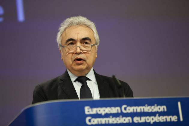 Ursula Von Der Leyen and the Director of the International Energy Agency, Fatih BIROL, held a joint press conference today on gas supplies for 2023.  NicolasxLandemardx xLexPictorium LePictorium_0271368