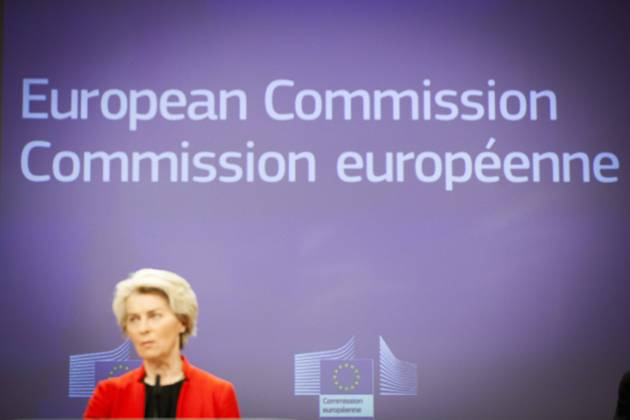 Ursula Von Der Leyen and the Director of the International Energy Agency, Fatih BIROL, held a joint press conference today on gas supplies for 2023.  NicolasxLandemardx xLexPictorium LePictorium_0271402