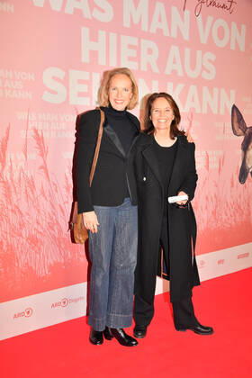 Juliane Köhler and Caroline Link Premiere What you can see from here Film, Television Astor Film Lounge at Arri Munich 10 Dec 2022