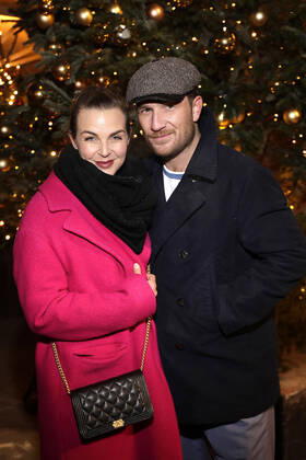 Annika Lau and her husband Frederick Lau at the Roncalli Weihnachtscircus premiere on 17 12 2022 in Berlin Roncalli Weihnachtscircus premiere in Berlin