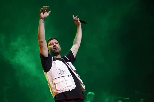 Rapper Marteria during his concert at Lanxess Arena Cologne, 17 12 2022 NRW Germany Copyright: xChristophxHardtx
