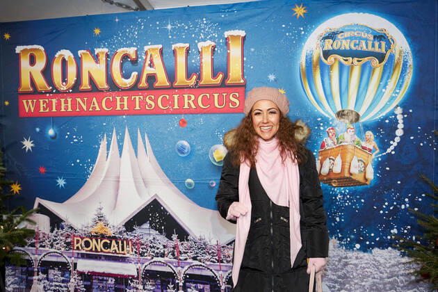 Anastasia Zampounids premiere of the Roncalli Christmas Circus in Berlin on 17 12 2022 Roncalli Christmas Circus