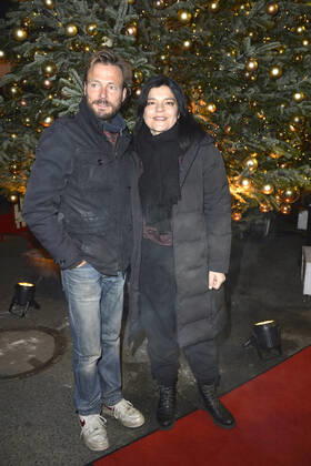 Andreas Pietschmann and Jasmin Tabatabai premiere of the Roncalli Christmas Circus Roncalli Christmas Circus Berlin 17 12 2022