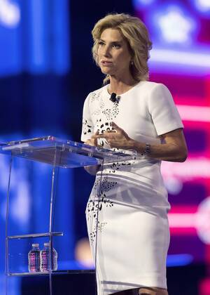 December 17, 2022 - Phoenix, Arizona, USA - Fox News host LAURA INGRAHAM speaks at Turning Point USA s AmericaFest 2022. Phoenix USA - ZUMAce6_ 20221217_zaf_ce6_036 Copyright: xBrianxCahnx