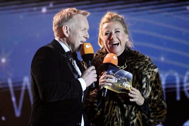 Johannes B Kerner and Andrea Kiewel in the New Years Eve show Celebrate at the Gate Welcome 2023 at the Brandenburg Gate Berlin, 31 12 2022 Foto:xF.xKernx xFuturexImage