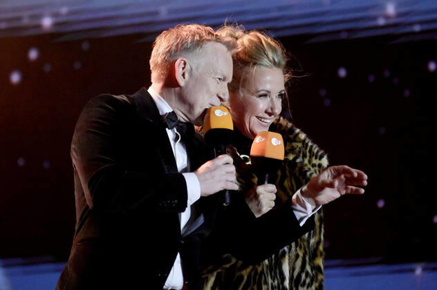 Johannes B Kerner and Andrea Kiewel in the New Years Eve show Celebrate at the Gate Welcome 2023 at the Brandenburg Gate Berlin, 31 12 2022 Foto:xF.xKernx xFuturexImage