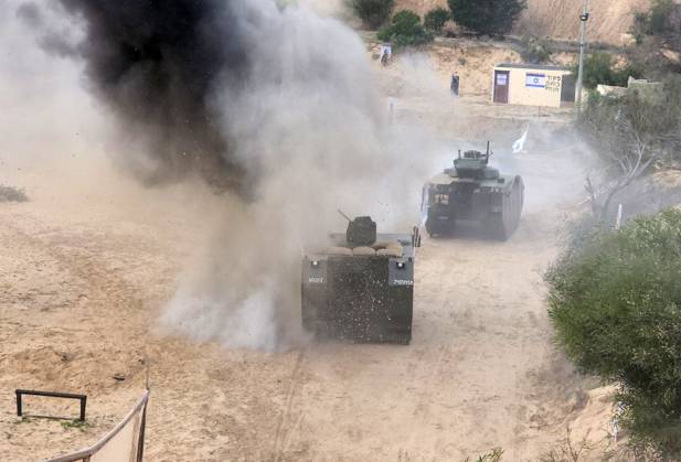 Militants of Al-Ansar Brigades, the military wing of the Palestinian al-Ahrar movement, participates in a military exercise, in Khan Younis in the southern of Gaza strip Militants of Al-Ansar Brigades, the military wing of the Palestinian al-Ahrar movement, participates in a military exercise, in Khan Younis in the southern of Gaza strip on January 01, 2023. Photo by Ashraf Amra apaimages Khan Younis Gaza Strip Palestinian Territory 010123_KHANYOUNIS_ASH_1_00 (20) Copyright: xapaimagesxAshrafxAmrax xapaimagesx