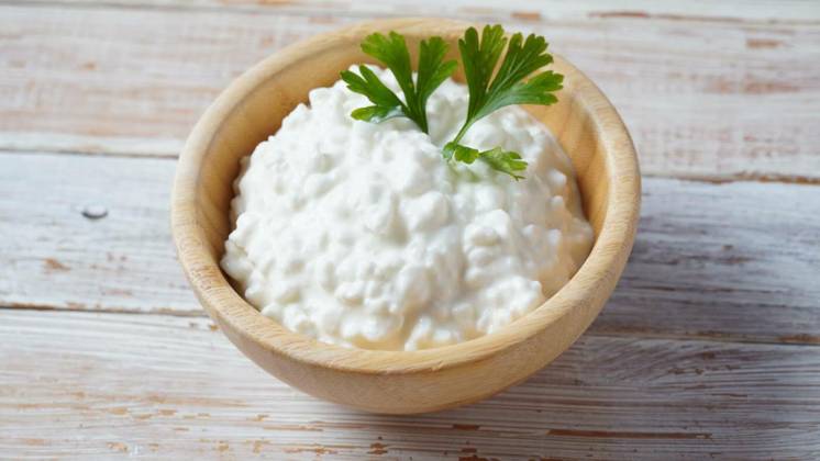  Cottage cheese in a bowl on a wooden background. Diet and healthy eating concept, Cottage cheese in a bowl on a wooden background. Diet and healthy eating concept, Cottage cheese in a bowl on a wooden background. Diet and healthy eating concept, 10.09.2022, Copyright: xNayalyHx Panthermedia31837936.jpg
