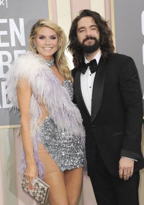 Heidi Klum, Tom Kaulitz at arrivals for 80th Annual Golden Globe Awards - Arrivals 2, Beverly Hilton Hotel, Beverly Hills, CA January 10, 2023. Photo By: Elizabeth Goodenough Everett Collection at arrivals for 80th Annual Golden Globe Awards - Arrivals 2, Beverly Hilton Hotel, Beverly Hills, CA January 10, 2023. Photo By: Elizabeth Goodenough Everett Collection PUBLICATIONXNOTxINxCANxCHNxFRAxITAxJPNxNORxPOLxRUSxESPxUKxUSA