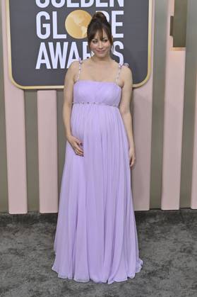 Kaley Cuoco at the 80 Golden Globe Awards at the Beverly Hilton Hotel Beverly Hills, 10 01 2023. Foto:xD.xBedrosianx xFuturexImage