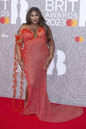Nella Rose at the 43 BRIT Awards 2023 ceremony at the O2 Arena London, 11 02 2023. Foto:xS.xVasx xFuturexImage