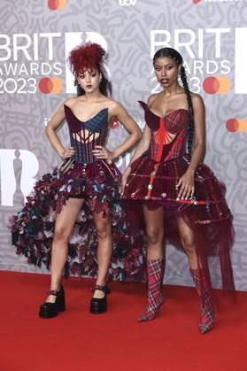 Nova Twins at the 43 BRIT Awards 2023 ceremony at the O2 Arena London, 11 02 2023 Foto:xS.xVasx xFuturexImage