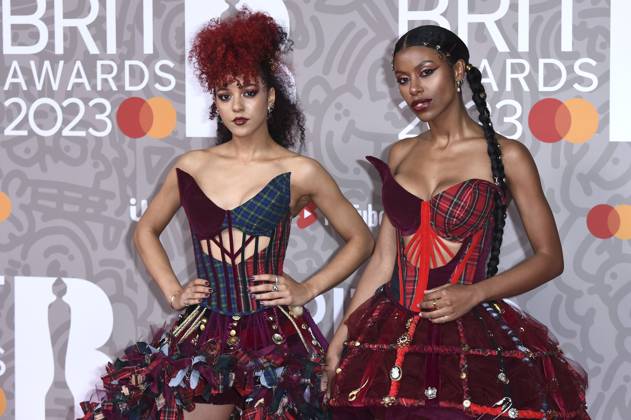 Nova Twins at the 43 BRIT Awards 2023 ceremony at the O2 Arena London, 11 02 2023 Foto:xS.xVasx xFuturexImage