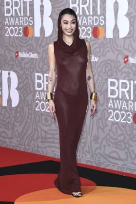 Rina Sawayama at the 43 BRIT Awards 2023 ceremony at the O2 Arena London, 11 02 2023. Foto:xS.xVasx xFuturexImage