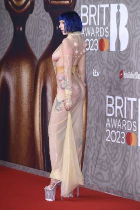 Ashnikko at the 43 BRIT Awards 2023 ceremony at the O2 Arena London, 11 02 2023. Foto:xS.xVasx xFuturexImage