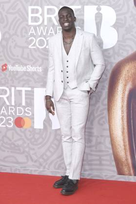 Moyo Jordan Ajibade at the 43 BRIT Awards 2023 ceremony at the O2 Arena London, 11 02 2023. Foto:xS.xVasx xFuturexImage