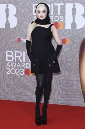 Kim Petras at the 43 BRIT Awards 2023 ceremony at the O2 Arena London, 11 02 2023. Foto:xS.xVasx xFuturexImage