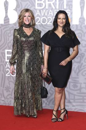 Kate Garraway and Ranvir Singh at the 43 BRIT Awards 2023 ceremony at the O2 Arena London, 11 02 2023. Foto:xS.xVasx xFuturexImage