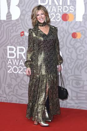 Kate Garraway at the 43 BRIT Awards 2023 ceremony at the O2 Arena London, 11 02 2023. Foto:xS.xVasx xFuturexImage
