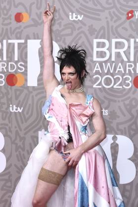 Bimini Bon Boulash at the 43 BRIT Awards 2023 ceremony at the O2 Arena London, 11 02 2023. Foto:xS.xVasx xFuturexImage