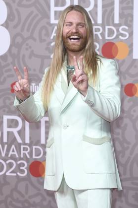 Sam Ryder at the 43 BRIT Awards 2023 ceremony at the O2 Arena London, 11 02 2023 Foto:xS.xVasx xFuturexImage
