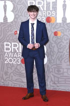 Rhys Connah at the 43 BRIT Awards 2023 ceremony at the O2 Arena London, 11 02 2023 Foto:xS.xVasx xFuturexImage