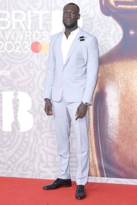 Stormzy at the 43 BRIT Awards 2023 ceremony at the O2 Arena London, 11 02 2023 Foto:xS.xVasx xFuturexImage