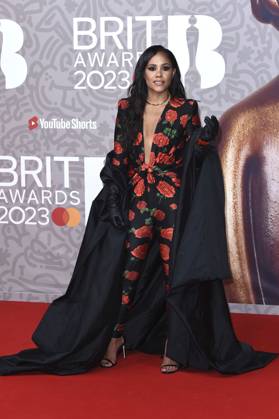 Alex Scott at the 43 BRIT Awards 2023 ceremony at the O2 Arena London, 11 02 2023 Foto:xS.xVasx xFuturexImage