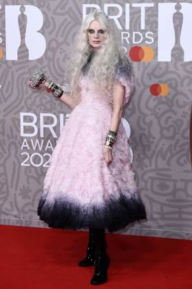 Kristen McMenemy at the 43 BRIT Awards 2023 ceremony at the O2 Arena London, 11 02 2023. Foto:xS.xVasx xFuturexImage