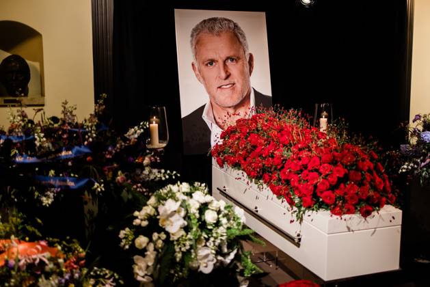 AMSTERDAM, 21 07 2021, Carre A farewell to crime reporter Peter R de Vries will be held at the Royal Theater Carre in Amsterdam From 11 a.m. to 8 p.m., the public is welcome in the theater PHOTO  Peter-R-Carre-0004.jpg