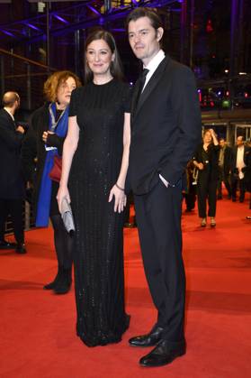 Alexandra Maria Lara with husband Sam Riley at the festival opening and premiere of the feature film She Came to Me at the Berlinale 2023 73 Berlin International Film Festival at the Berlinale Palast Berlin, 16 02 2023. Foto:xN.xKubelkax xFuturexImage