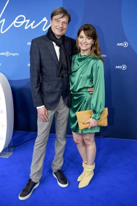 Roland Suso Richter and Ina Paule Klink at the ARD Blue Hour as part of the Berlinale 2023 73 Berlin International Film Festival at the Museum für Kommunikation Berlin, 17 02 2023 Foto:xC.xNiehausx xFuturexImage